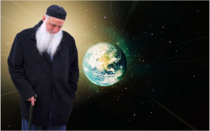 shaykh nurjan mirahmadi looking at earth, awliyaullah,