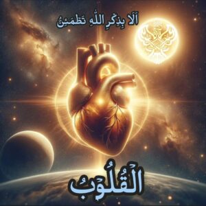 heart shining with zikr