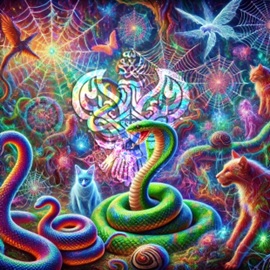 Abundant snakes and unseen creatures