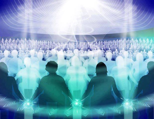 souls attracted to higher light, source of light