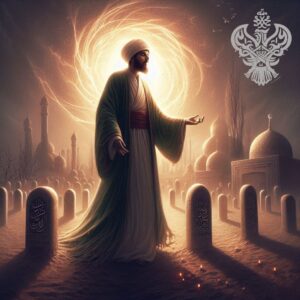 shaykh taking bayah, initiation from souls after death