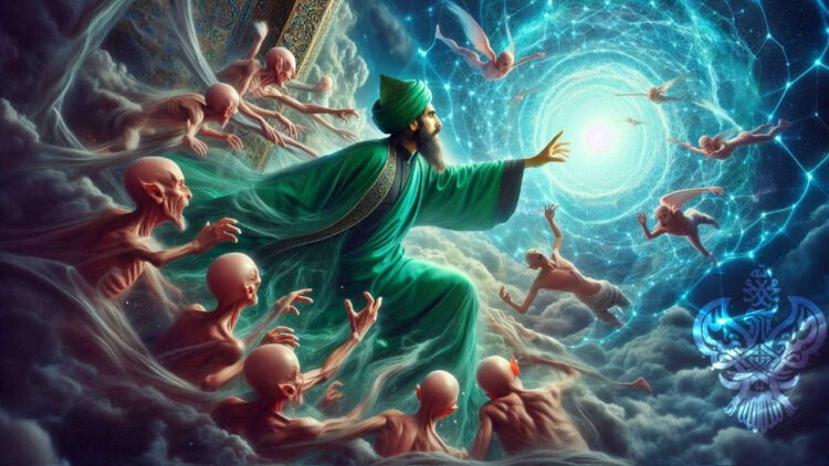 sufi struggling to reach light