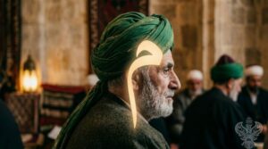 Man wearing turban representing Meem
