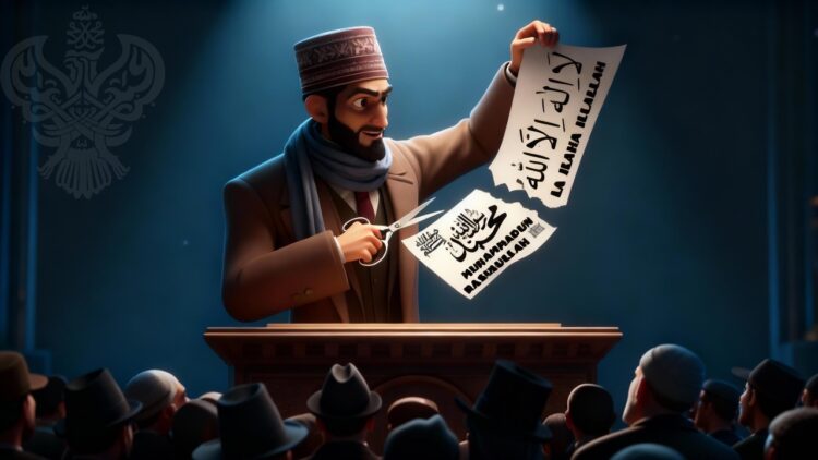 wahabi cutting kalimah