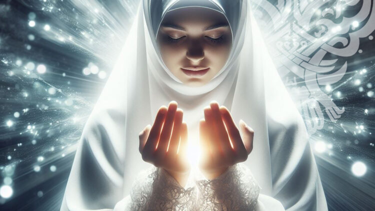 woman-dua-pray-lights-ramadan