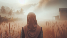 woman-walking-field